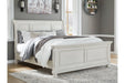 Robbinsdale Antique White Queen Sleigh Bed -  Ashley - Lara Furniture