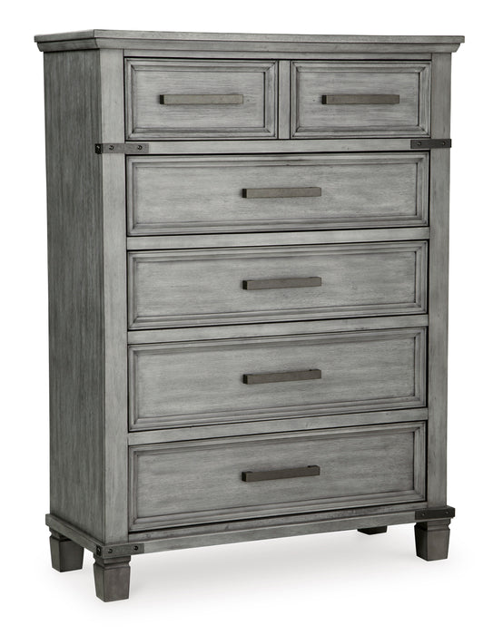 Russelyn Gray Chest of Drawers