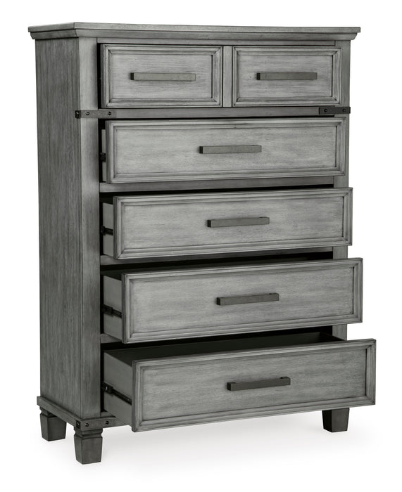 Russelyn Gray Chest of Drawers