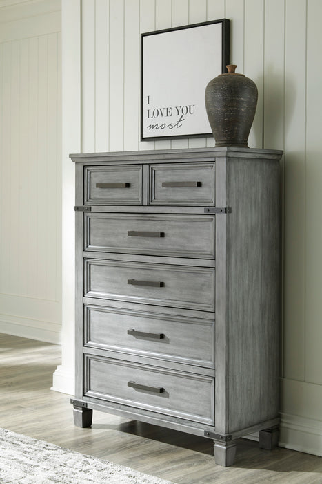 Russelyn Gray Chest of Drawers