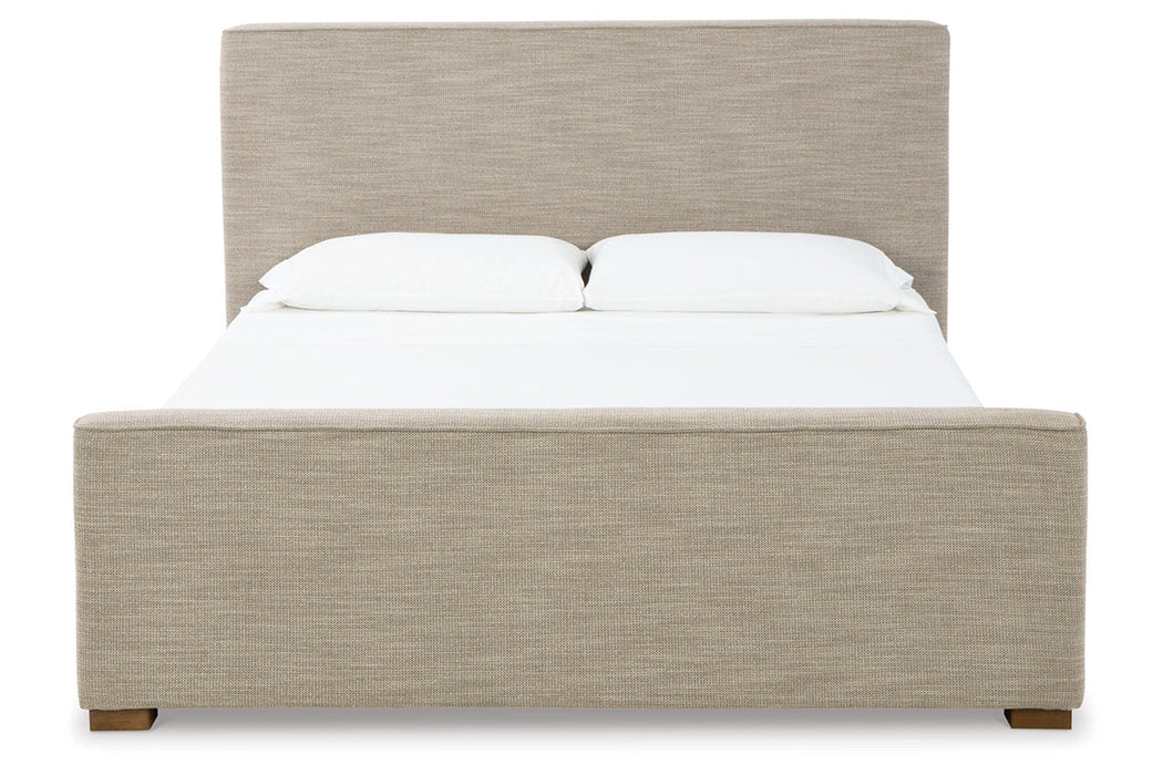 Dakmore Brown King Upholstered Bed