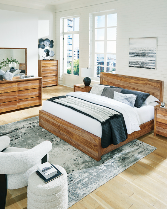 Dressonni  Panel Bed Bedroom Set