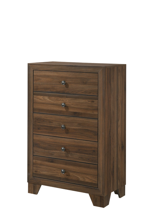 Millie Cherry Brown Panel Youth Bedroom Set [HOT DEAL]