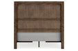 Cabalynn Light Brown Queen Panel Bed with Storage -  Ashley - Lara Furniture