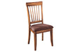 Berringer Rustic Brown Dining Chair (Set of 2) - Lara Furniture