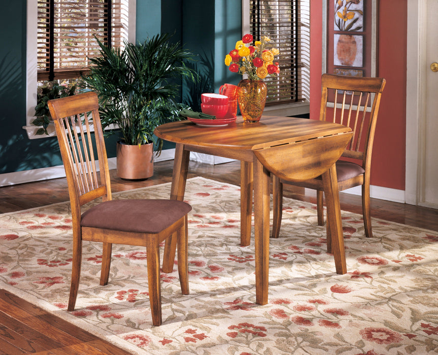 Berringer Rustic 3-Piece Drop Leaf Dining Set