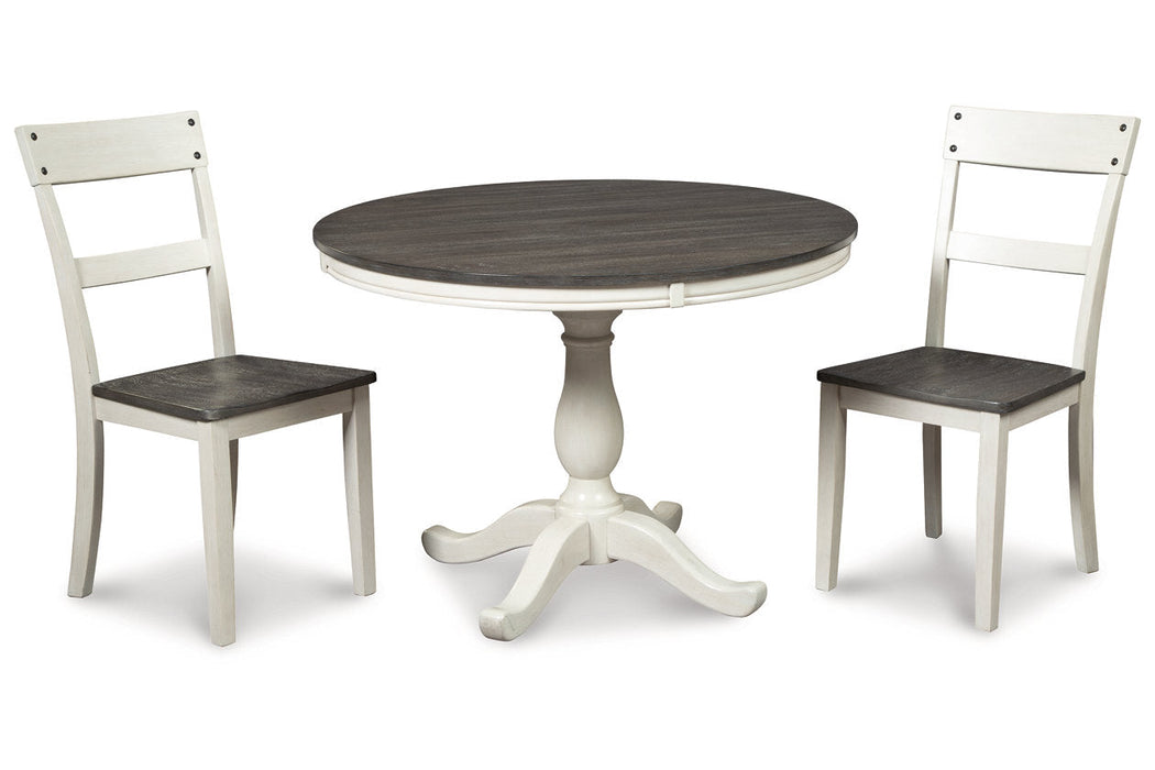 Nelling Two-tone Dining Table -  - Lara Furniture