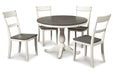 Nelling Two-tone Dining Table -  - Lara Furniture