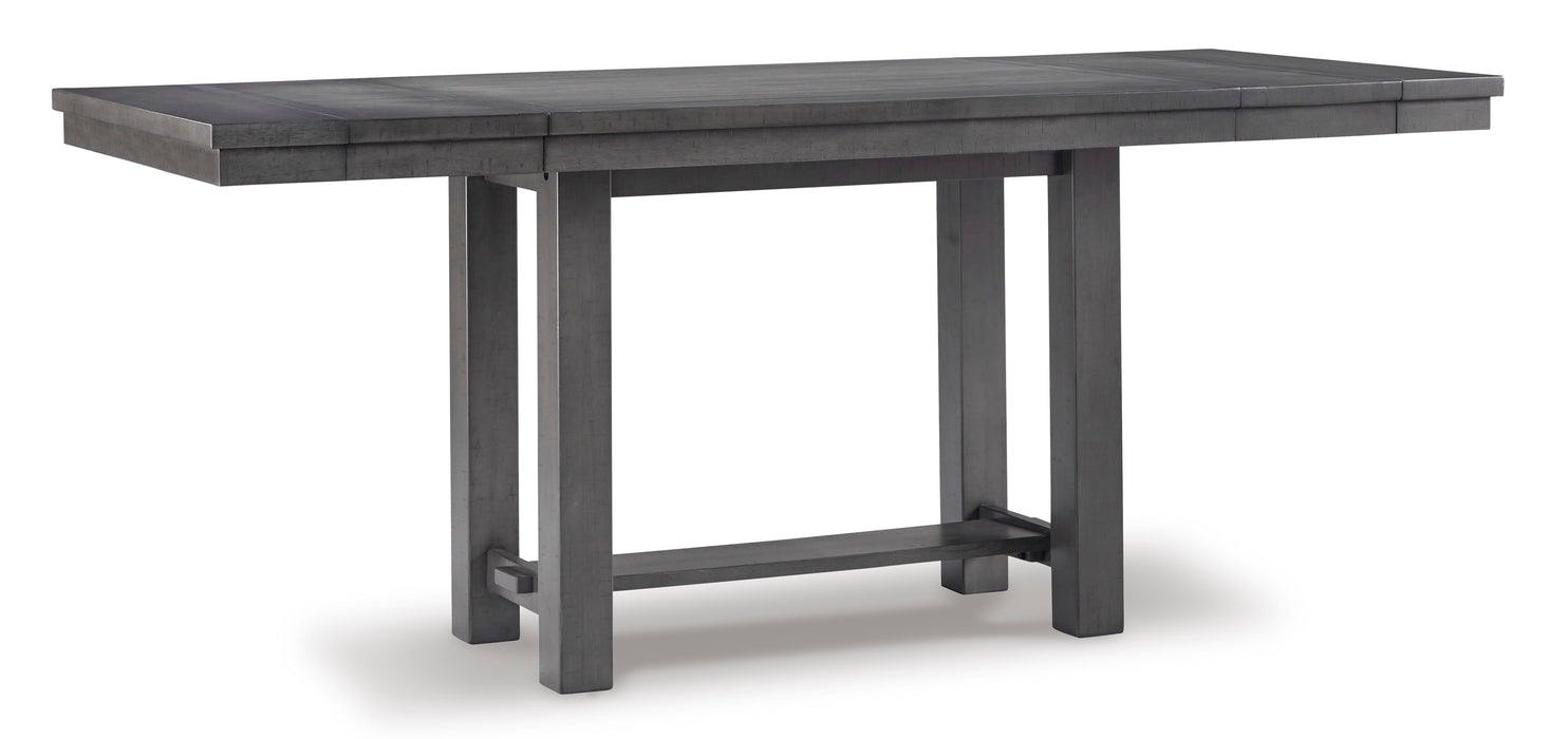 Myshanna Gray Counter Height Set