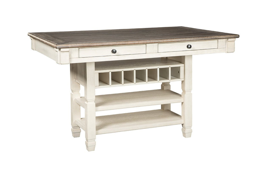 Bolanburg Two-tone Counter Height Dining Table - Lara Furniture