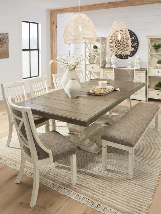 Bolanburg Two-tone Extendable Dining Room Set