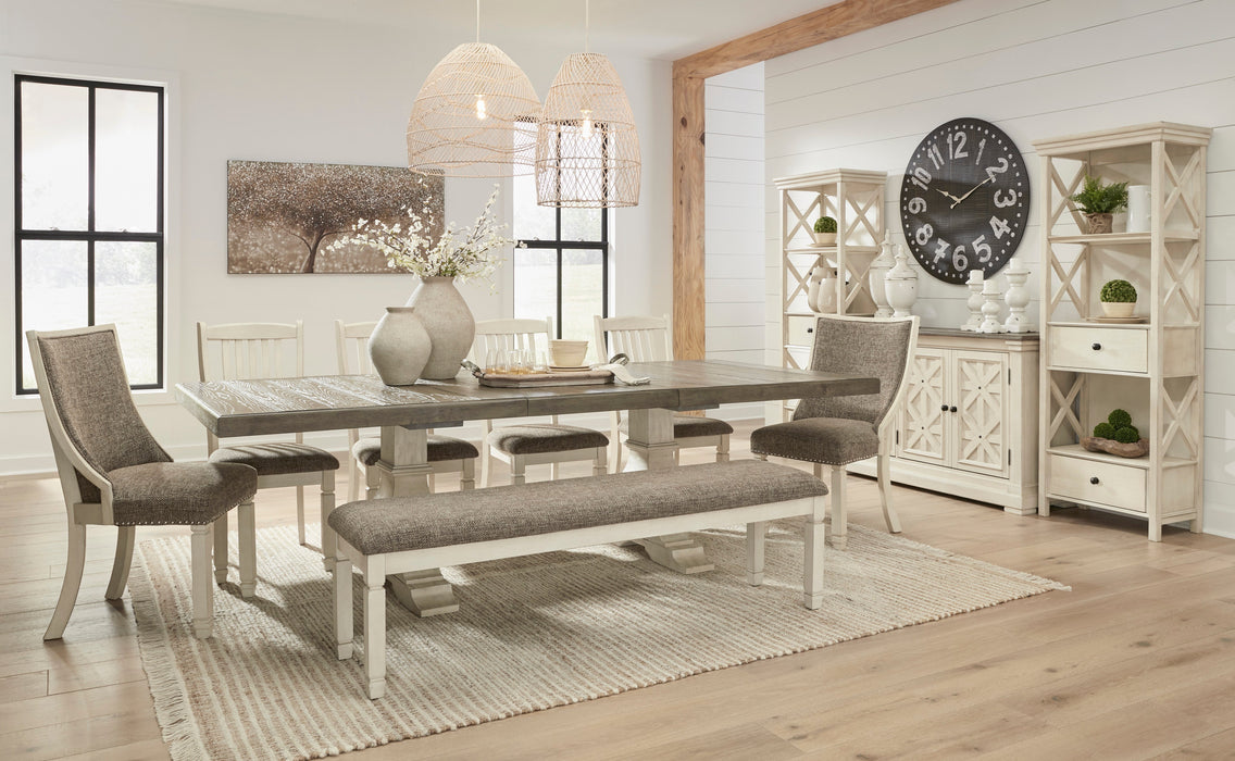 Bolanburg Two-tone Extendable Dining Set