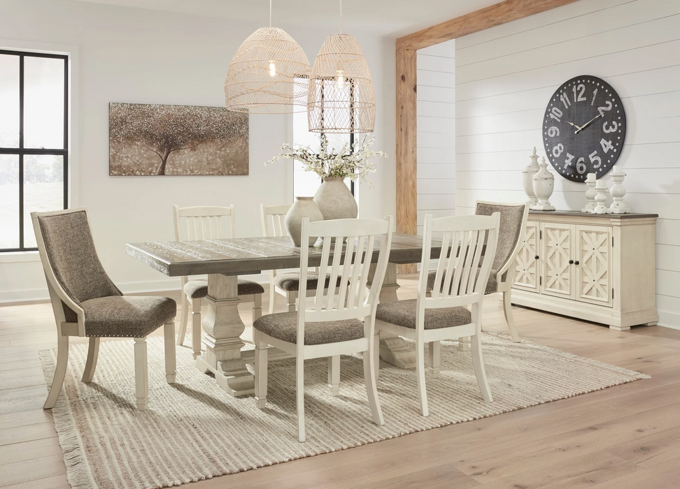 Bolanburg Two-tone Extendable Dining Room Set