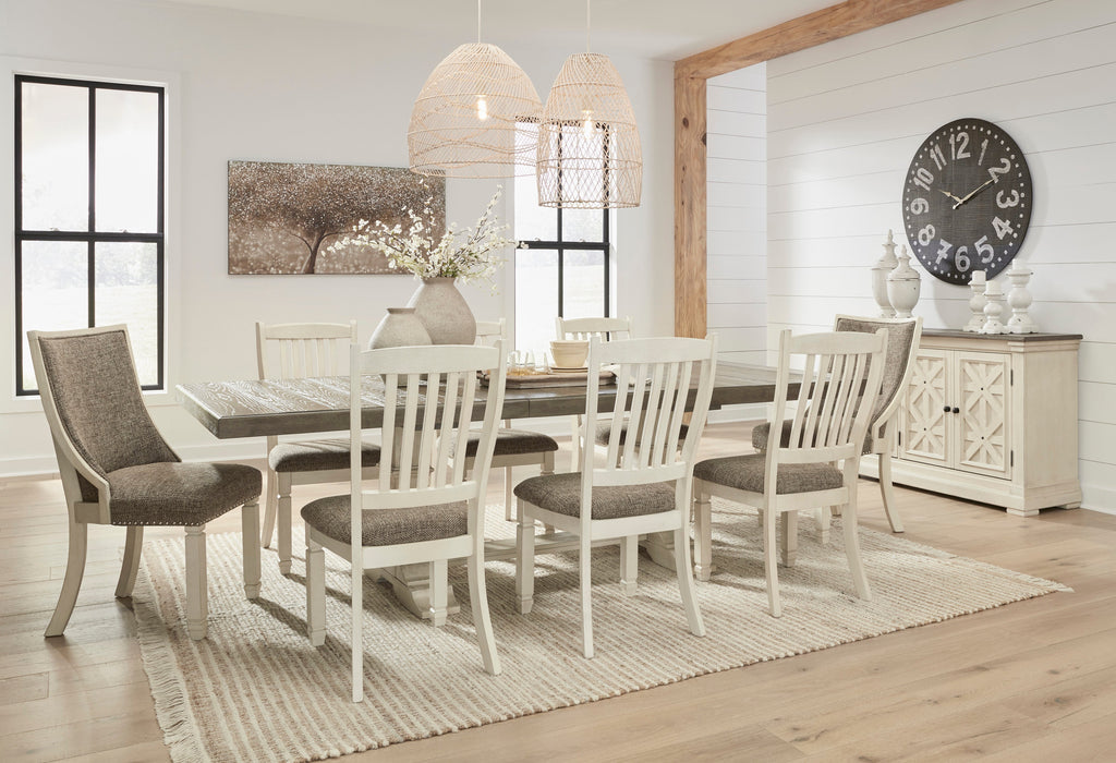 Bolanburg Two-tone Extendable Dining Set