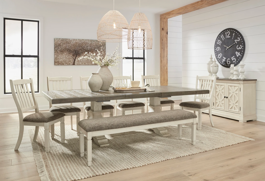 Bolanburg Two-tone Extendable Dining Room Set