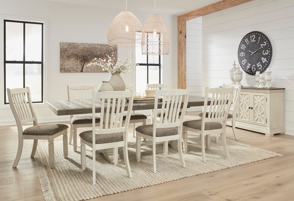 Bolanburg Two-tone Extendable Dining Set