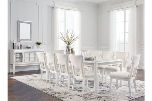 Chalanna  Dining Table and 10 Chairs -  Ashley - Lara Furniture