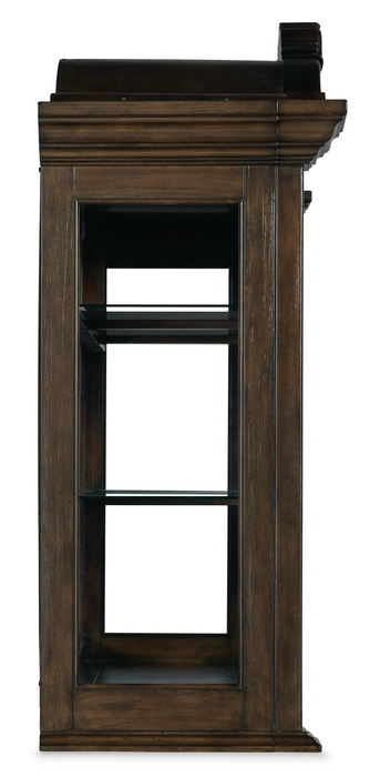 Maylee Dark Brown Dining Buffet and Hutch