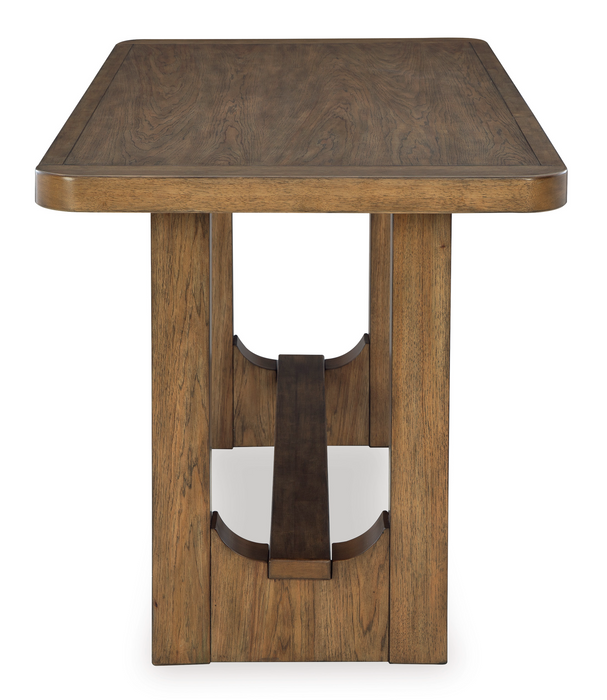 Cabalynn RECT Dining Table & 4 Upholstered Barstool