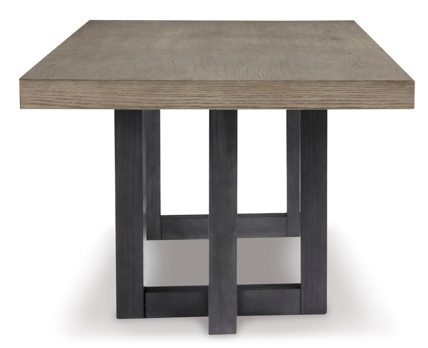 Foyland  Black/Brown Dining Table