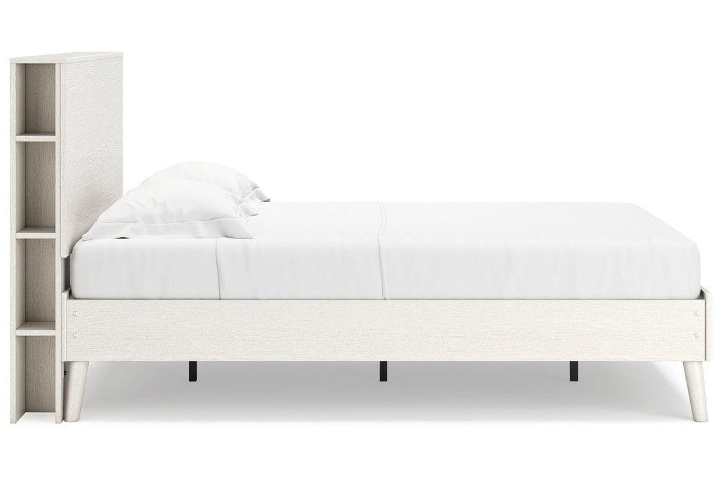 Aprilyn White Full Bookcase Bed