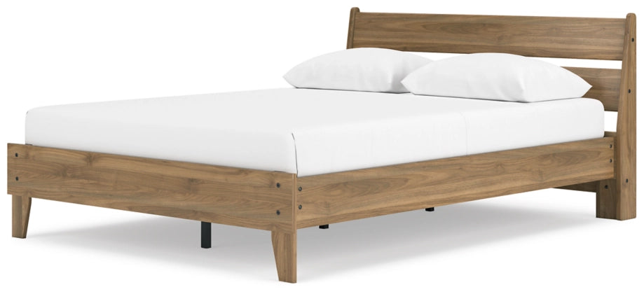 Deanlow Honey Queen Platform Panel Bed