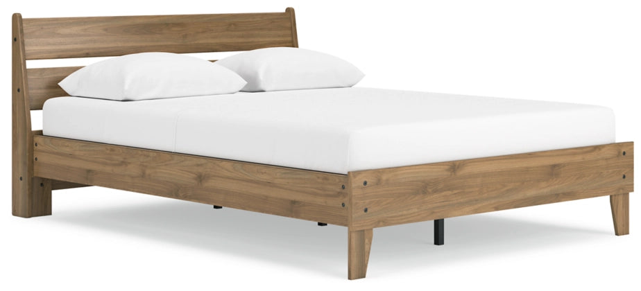 Deanlow Honey Queen Platform Panel Bed