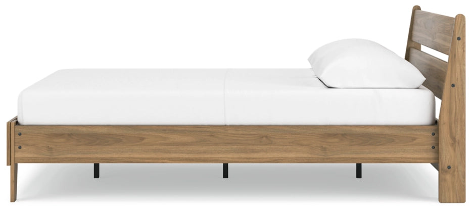 Deanlow Honey Queen Platform Panel Bed