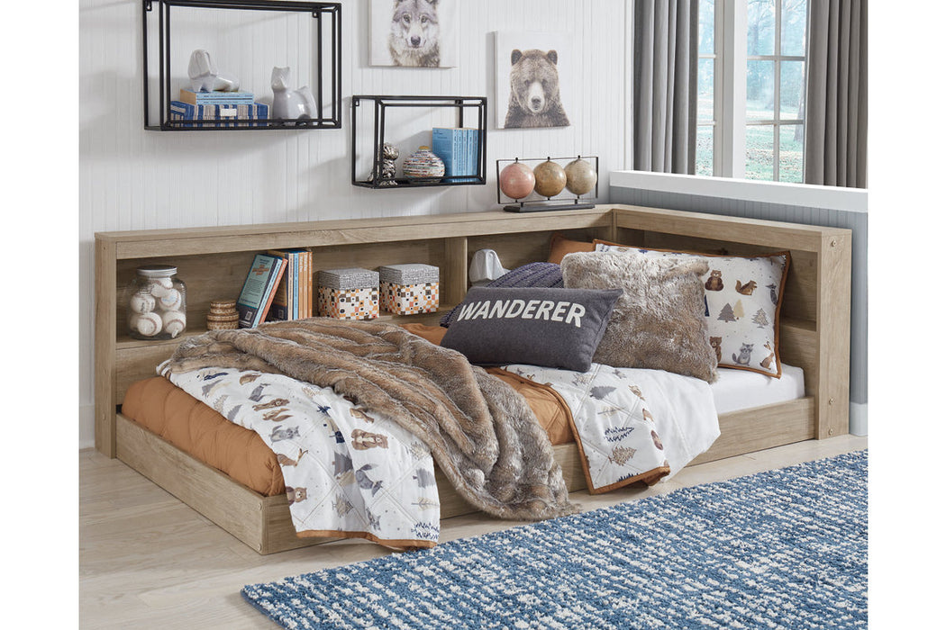 Oliah Twin Bookcase Storage Bed