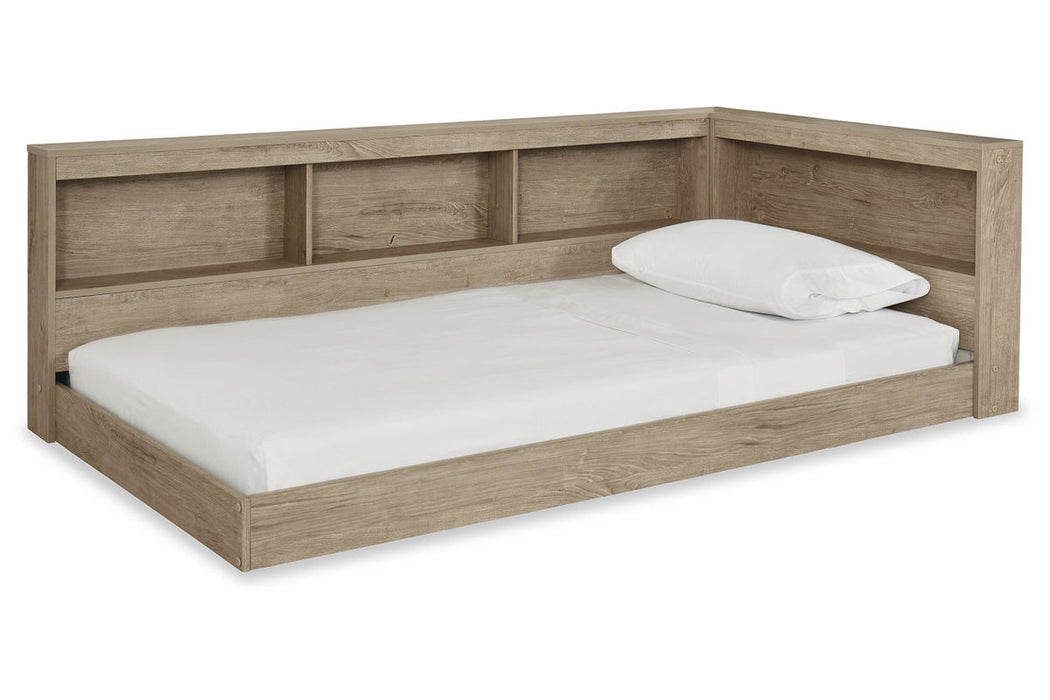 Oliah Twin Bookcase Storage Bed