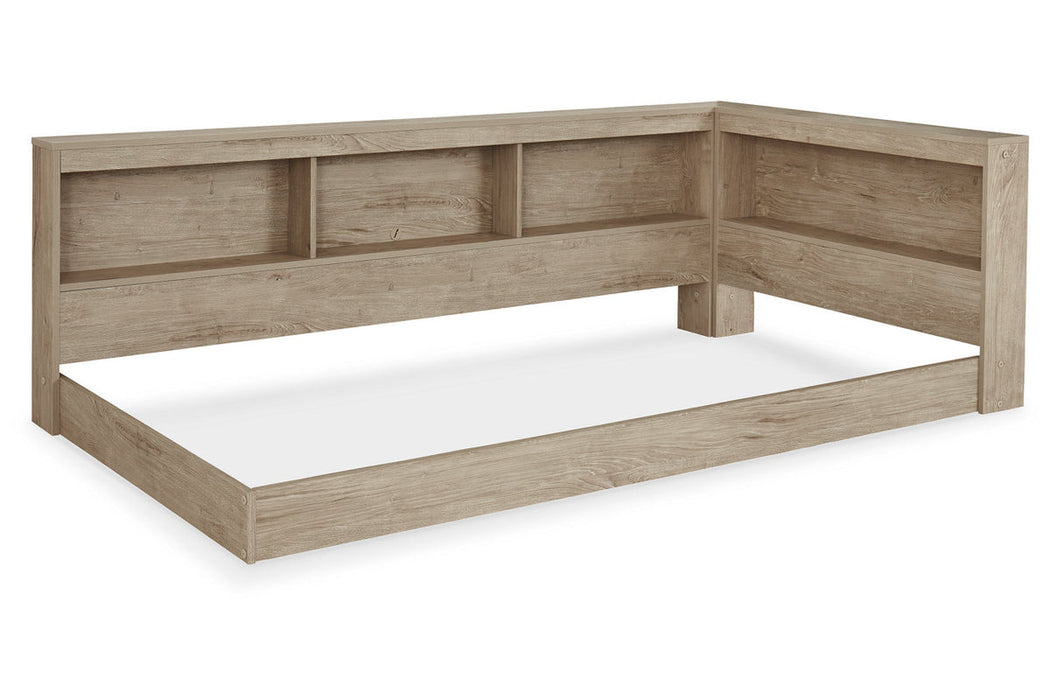 Oliah Twin Bookcase Storage Bed