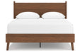 Fordmont Cognac Queen Panel Bed -  Ashley - Lara Furniture