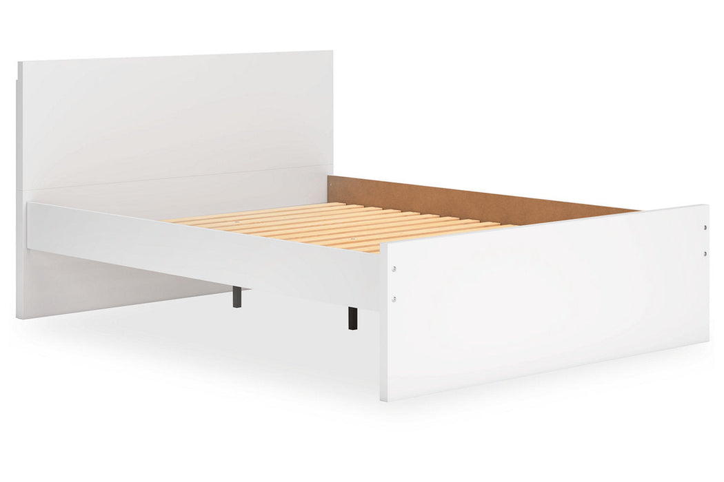 Onita White Queen Platform Bed -  Ashley - Lara Furniture