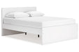 Onita White Queen Platform Bed -  Ashley - Lara Furniture