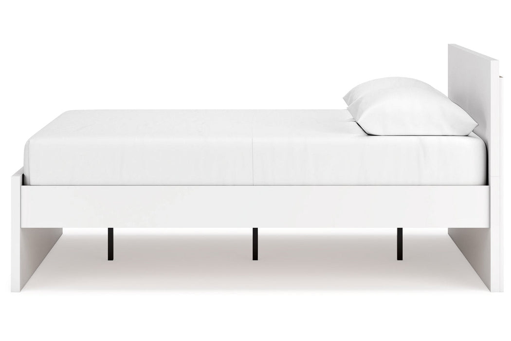 Onita White Queen Platform Bed -  Ashley - Lara Furniture