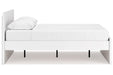 Onita White Queen Platform Bed -  Ashley - Lara Furniture