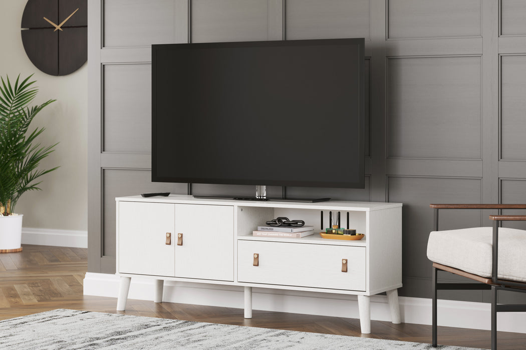 White Aprilyn 59" TV Stand