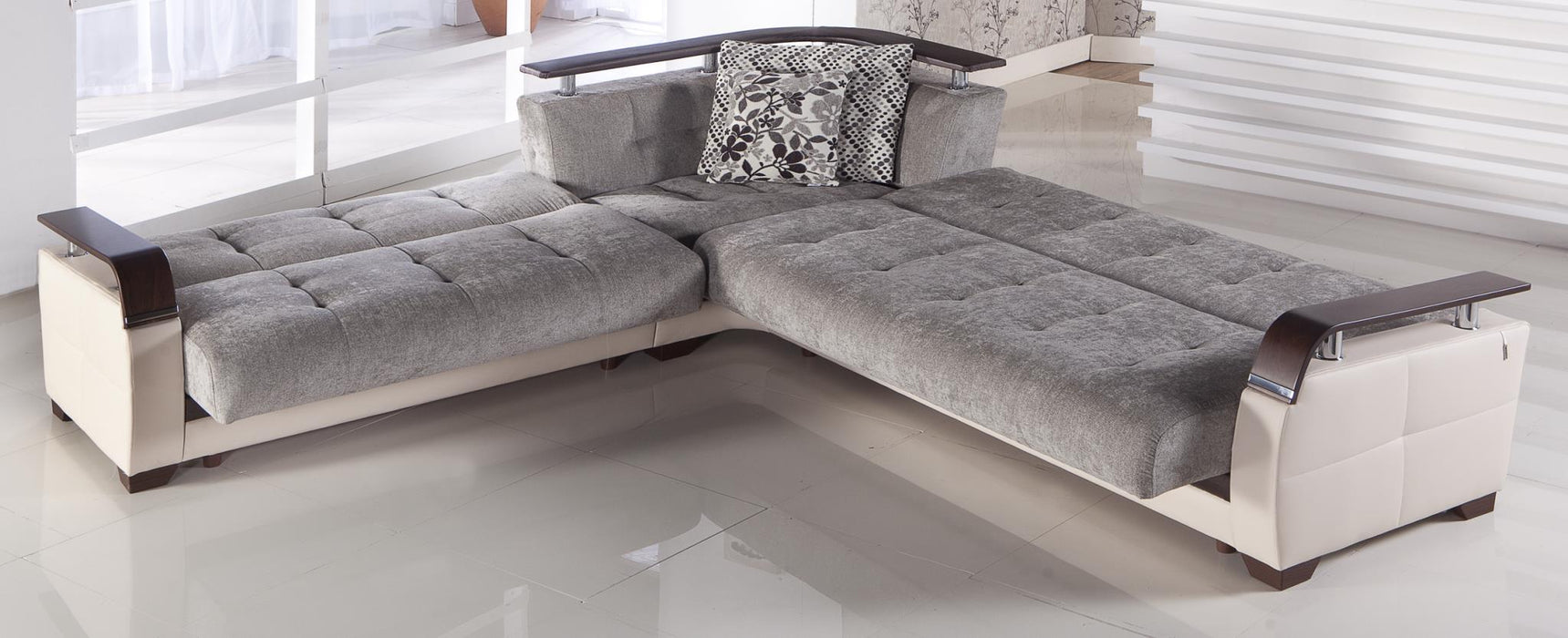 Natural Sectional (Valencia Grey)