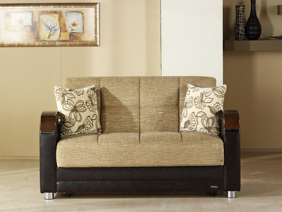 Luna Love Seat (Fulya Brown)