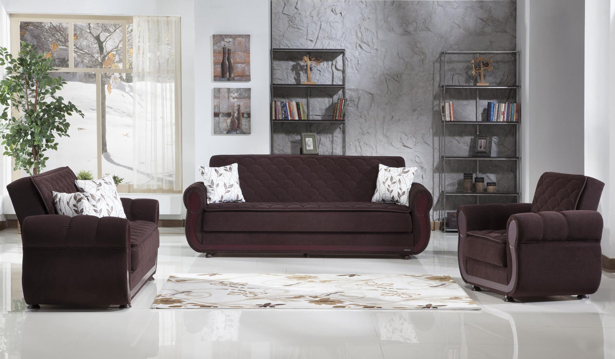 Argos Loveseat (Colins Brown)