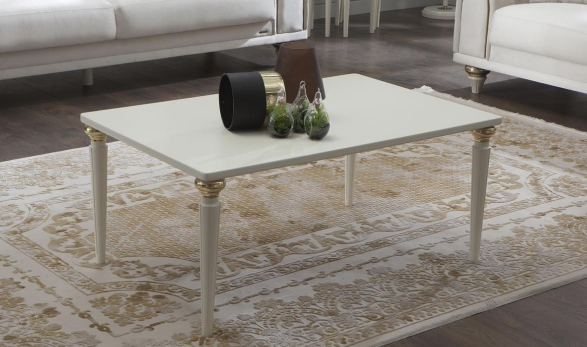 Mistral Coffee Table (Opak White)