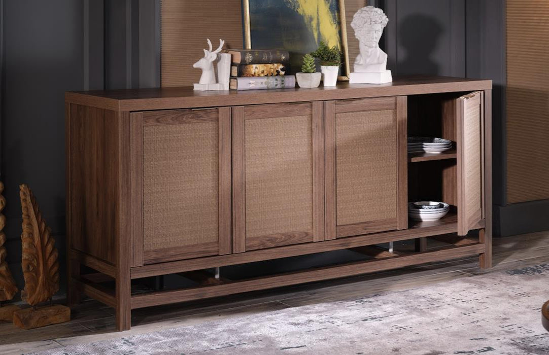 Arden 4 Door Console (Alegro Walnut)