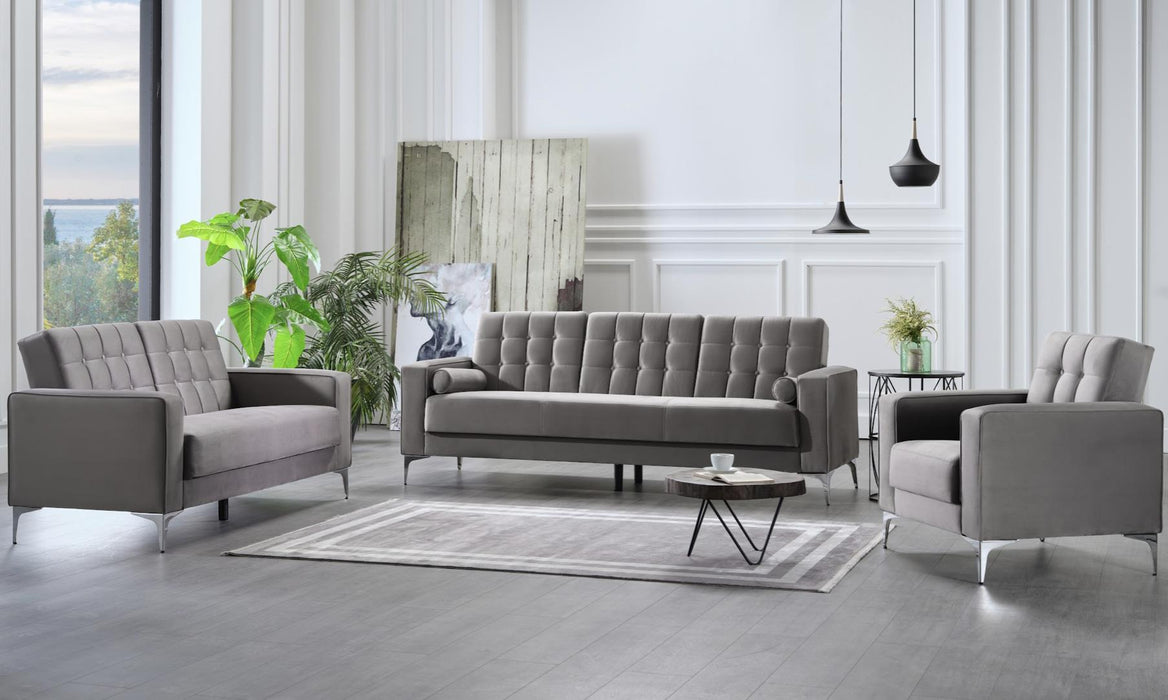 Hemera Armchair (Vika Grey)