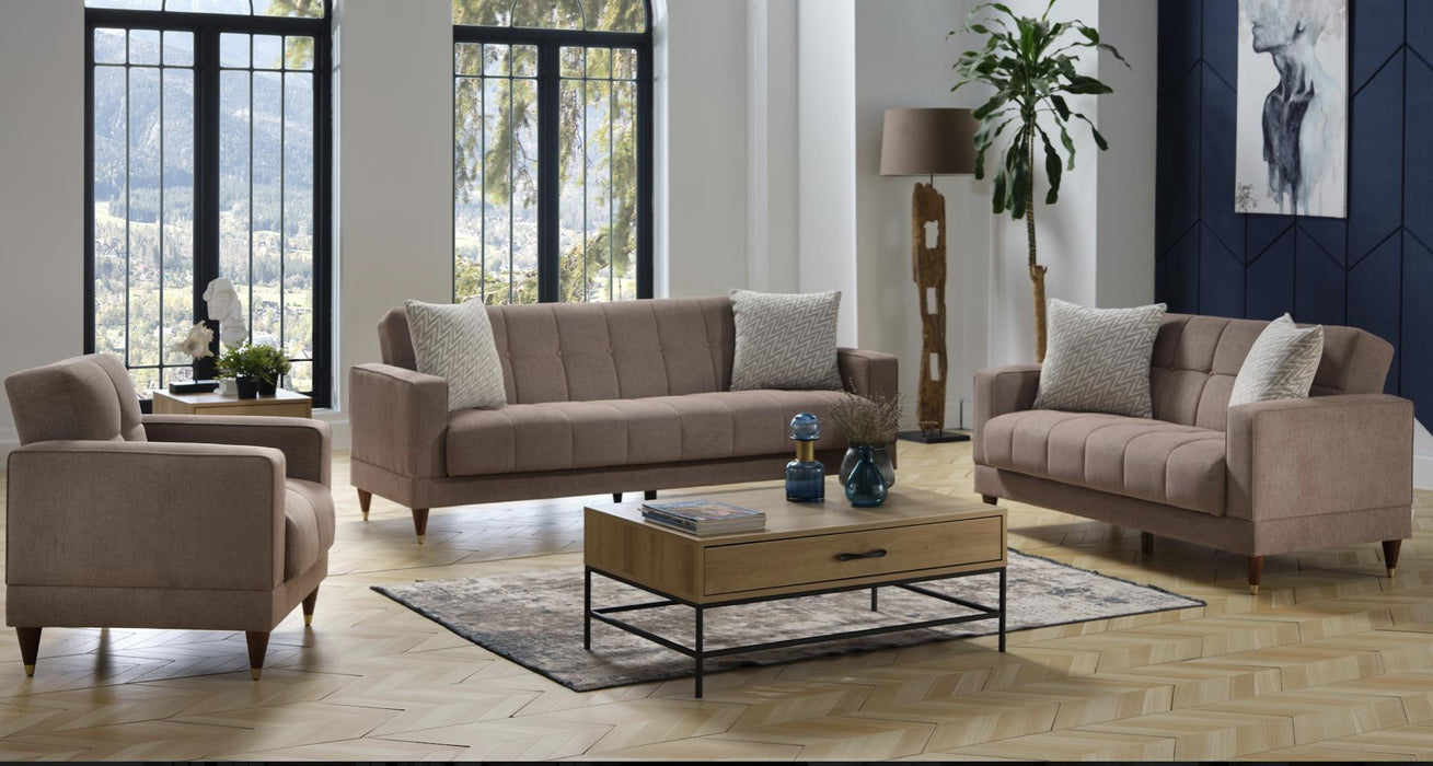 Camilla Loveseat (Mira Mink)