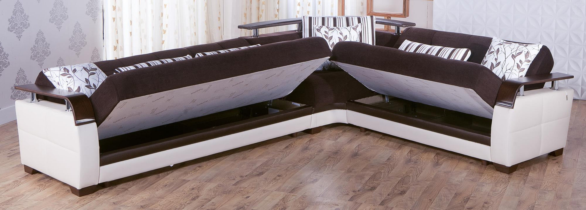 Natural Sectional (Colins Brown)