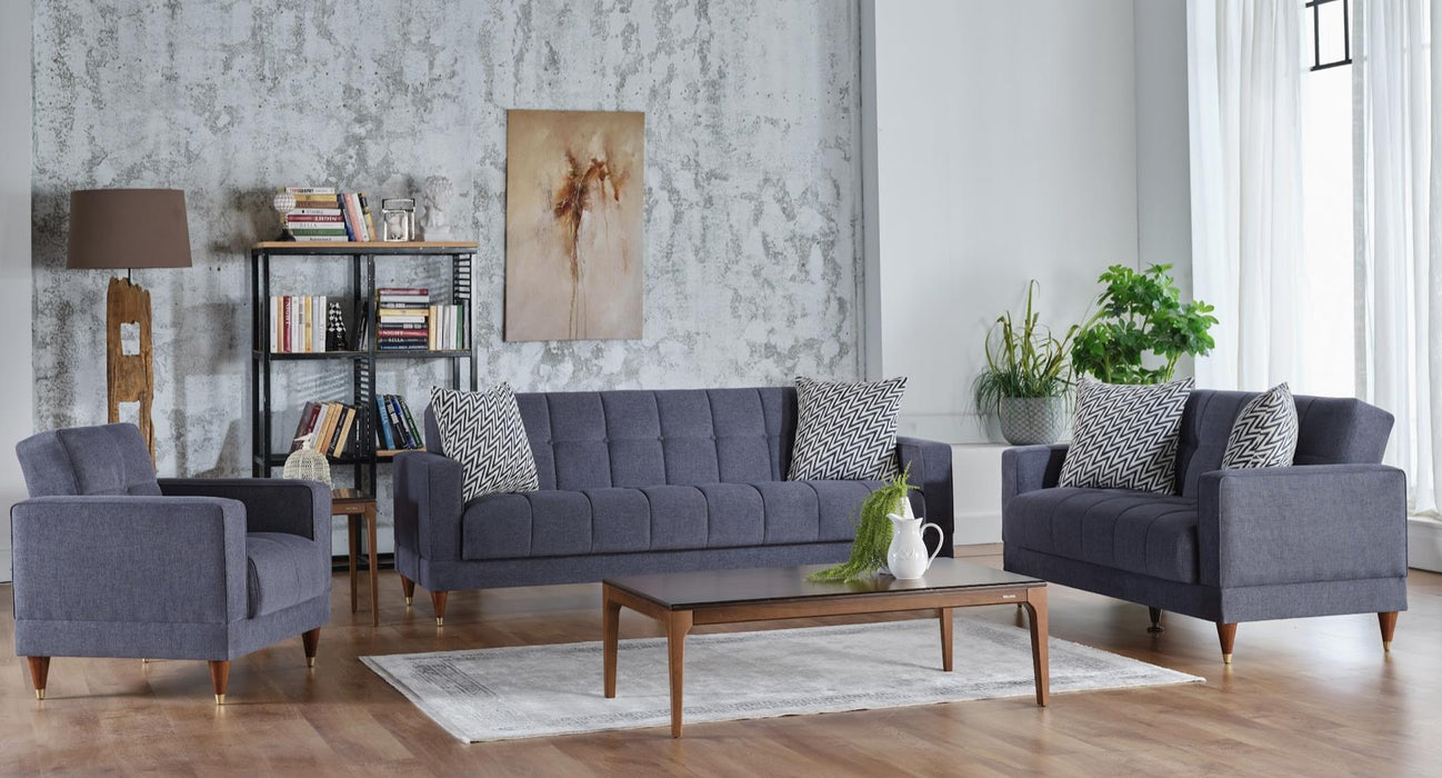 Camilla Loveseat (Mira Navy)