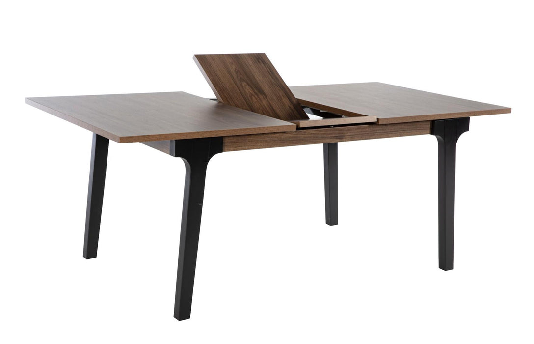 Kennedy Expandable Dining Table (L.Walnut)