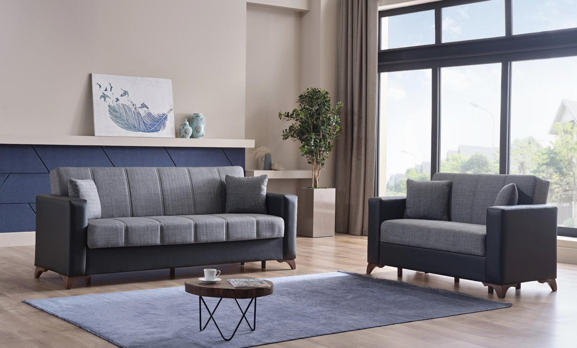 Sofia Love Seat (Sofia Grey)