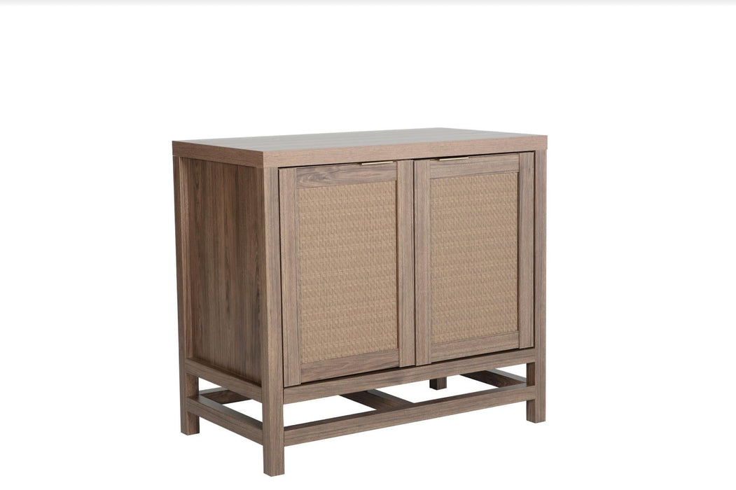 Arden 2 Door Console(Alegro Walnut)