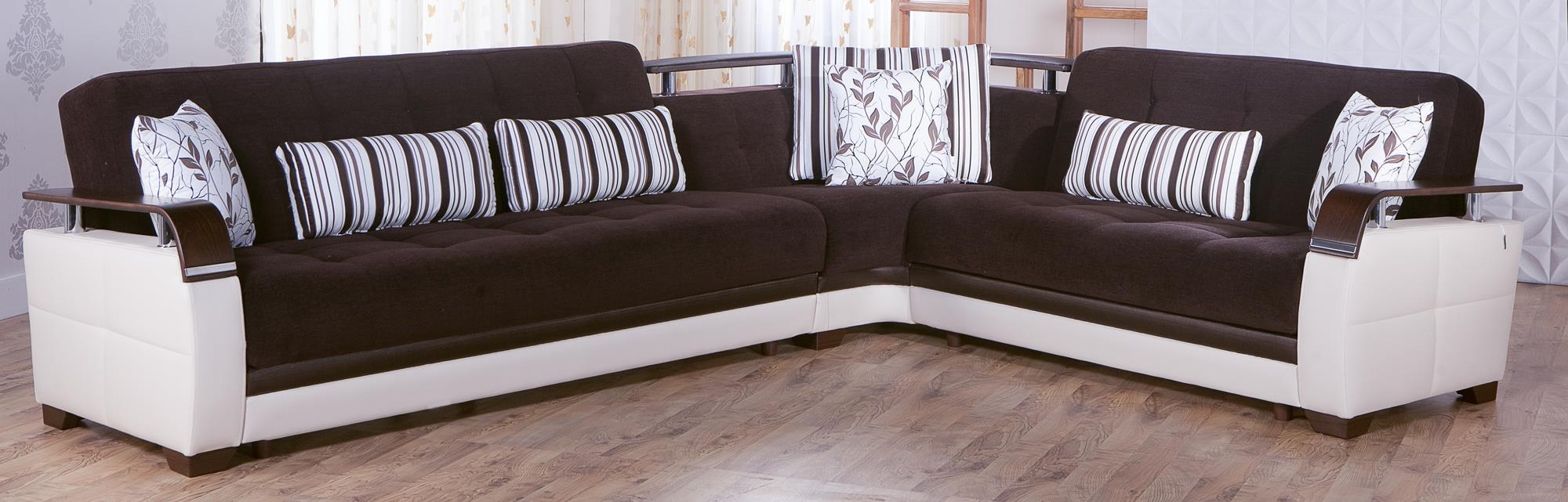 Natural Sectional (Colins Brown)